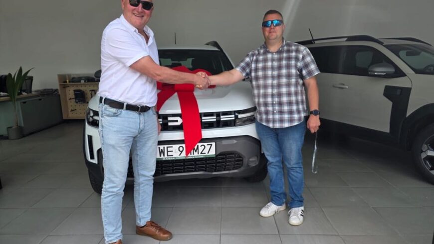 Nowy pojazd w naszej flocie🚗